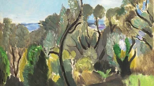 Landscape near Nice (The Olive Trees or Corner of Mont-Boron)