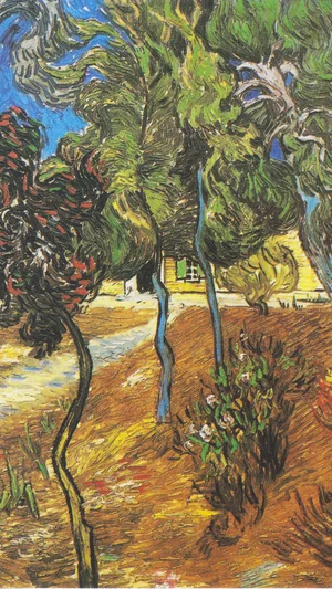 Trees in the Garden of Saint-Paul Hospital