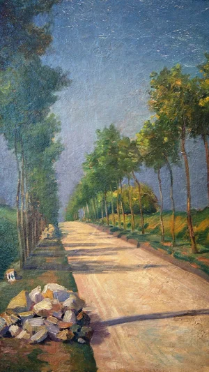 La Route Nationale à Chessy