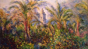 Garden at Bordighera, Impression of Morning
