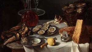 Still Life with Cat