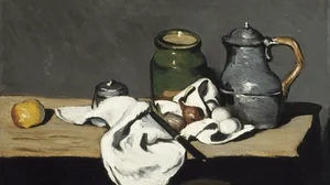 Still life with kettle