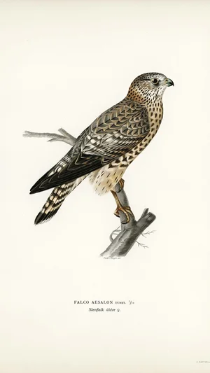 Falco Aesalon (Merlin)