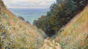 Road at La Cavée, Pourville