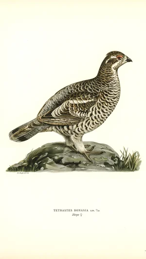 Tetrastes Bonasia (Hazel Grouse)