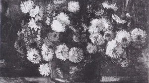 Tigela com crisântemos