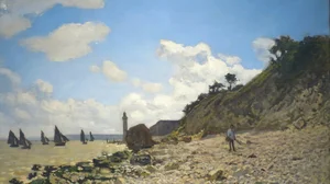 The Beach at Honfleur