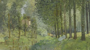 Rest by a Stream, Edge of the Woods