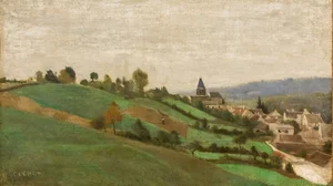 The Village of Presles, near Beaumont-sur-Oise