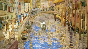 Venetian Canal Scene