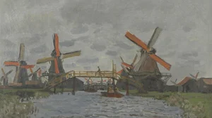 Windmills near Zaandam
