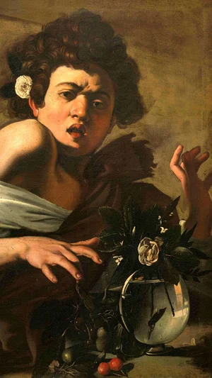 Boy Bitten by a Lizard