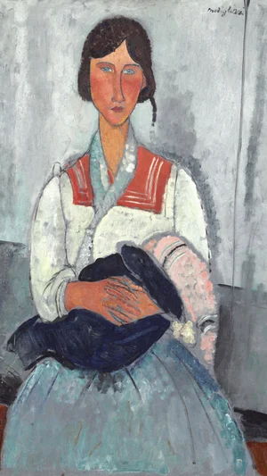 Gypsy Woman with Baby