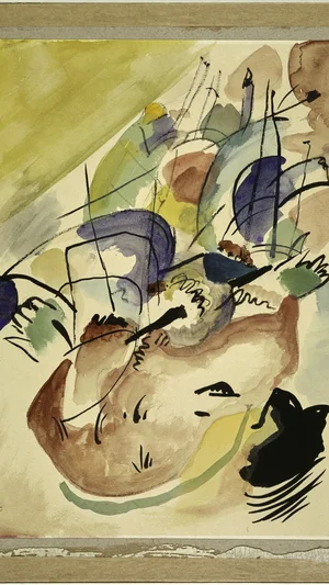 Study for Improvisation 31 (Seeschlacht)