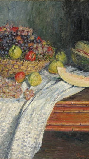 Still Life with a Honeydew Melon
