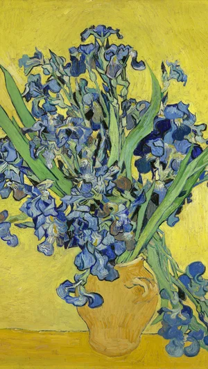 Vase with Irises