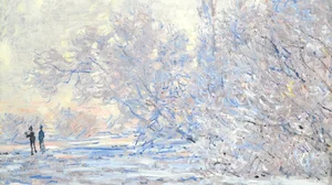 Le givre de Giverny