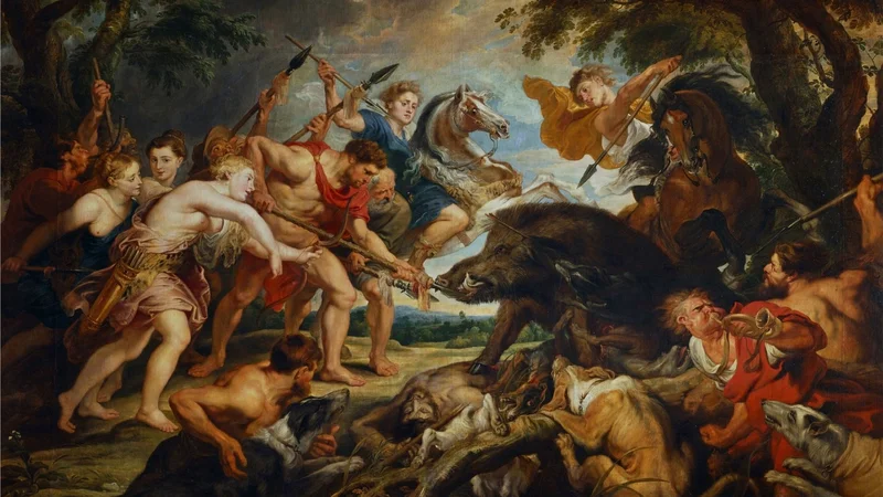 Peter Paul Rubens — Die Eberjagd von Kalydon