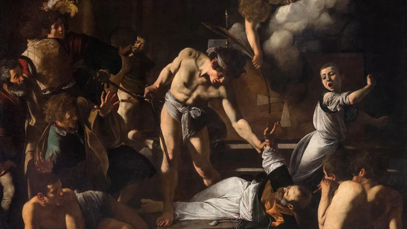 Michelangelo da Caravaggio — The Martyrdom of Saint Matthew