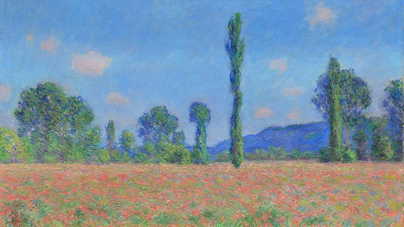 Claude Monet — Poppy Field (Giverny)