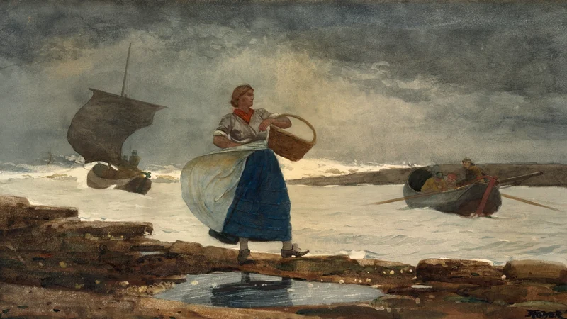 Winslow Homer — Inside the Bar