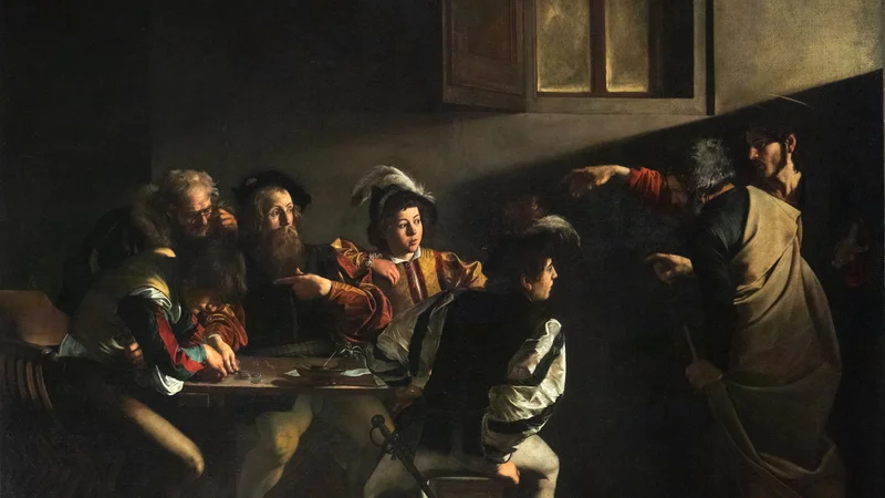 Michelangelo da Caravaggio — The Calling of Saint Matthew