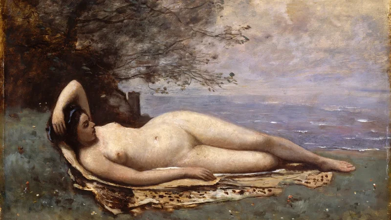Jean-Baptiste Camille Corot — Bacchante by the Sea