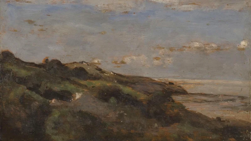 Jean-Baptiste Camille Corot — Hilly Coast