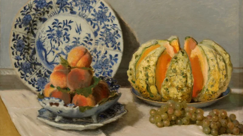 Claude Monet — Still Life with Melon