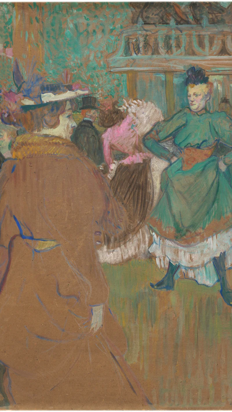 Henri de Toulouse-Lautrec — Quadrille at the Moulin Rouge
