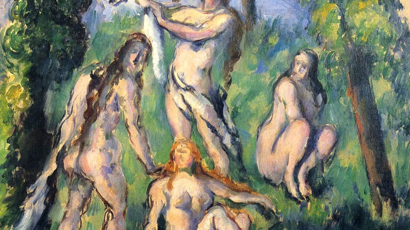 Paul Cezanne — Four Bathers