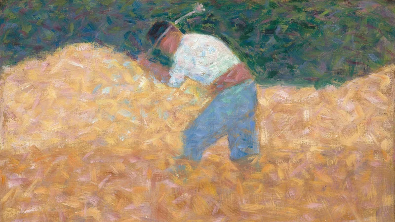 Georges Seurat — The Stone Breaker