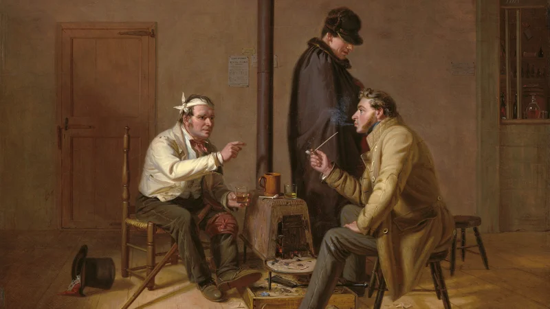 The Tough Story - Scene in a Country Tavern