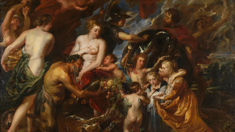 Peter Paul Rubens — ミネルヴァはマルスからパクスを守る