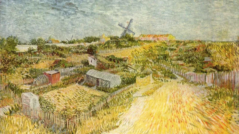 Vincent van Gogh — Kitchen Gardens on Montmartre