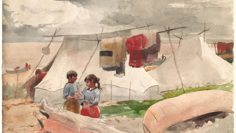 Indian Camp, Roberval, P.Q.