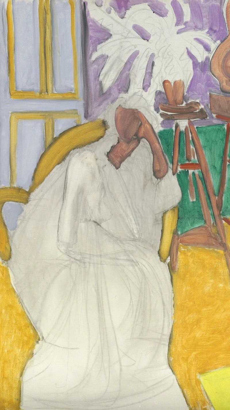 Henri Matisse — Seated Figure and Greek Torso (The Gandoura)
