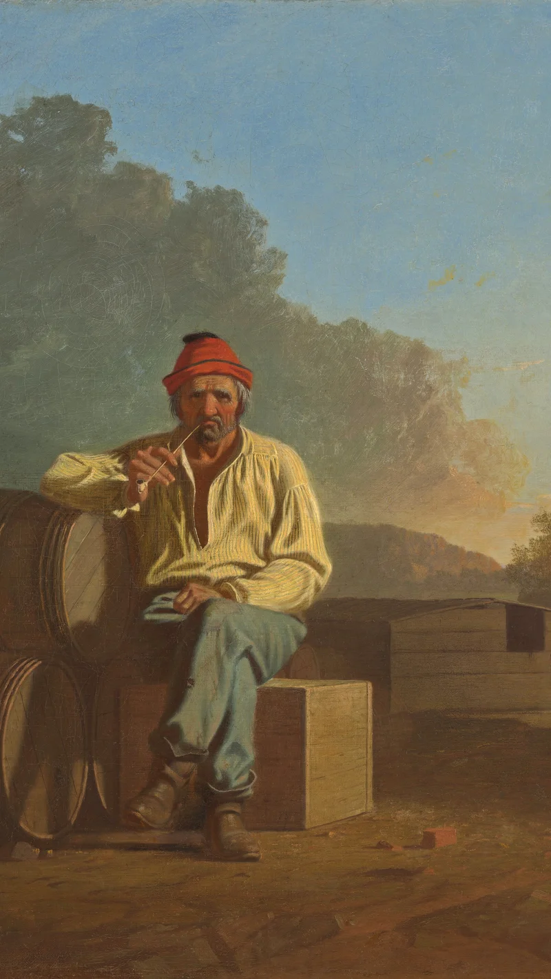 George Bingham — Mississippi Boatman