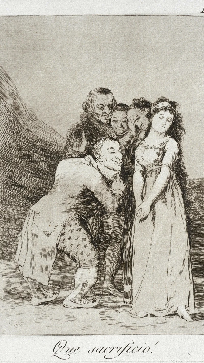 Francisco Goya — What a sacrifice!