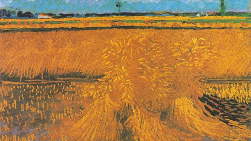 Vincent van Gogh — Wheat Field with Sheaves