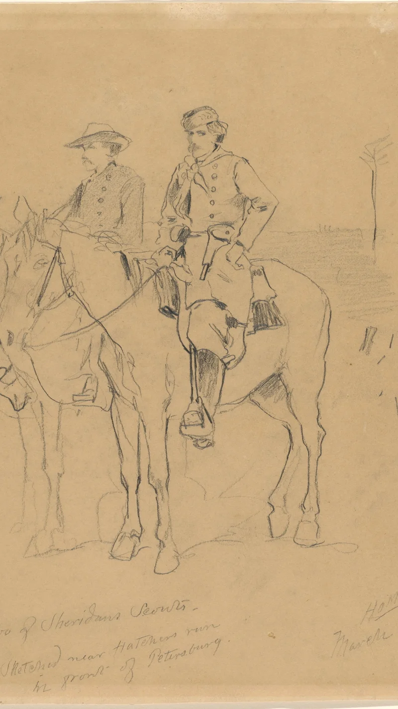 Winslow Homer — Two of Sheridan's Scouts