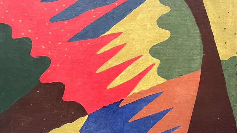 Arthur Dove — Space Divided by Line Motive