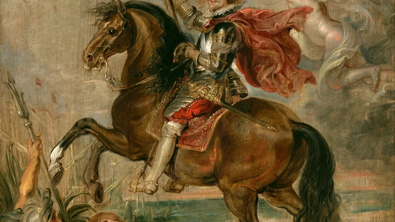 Peter Paul Rubens — Reiterporträt des Herzogs von Buckingham