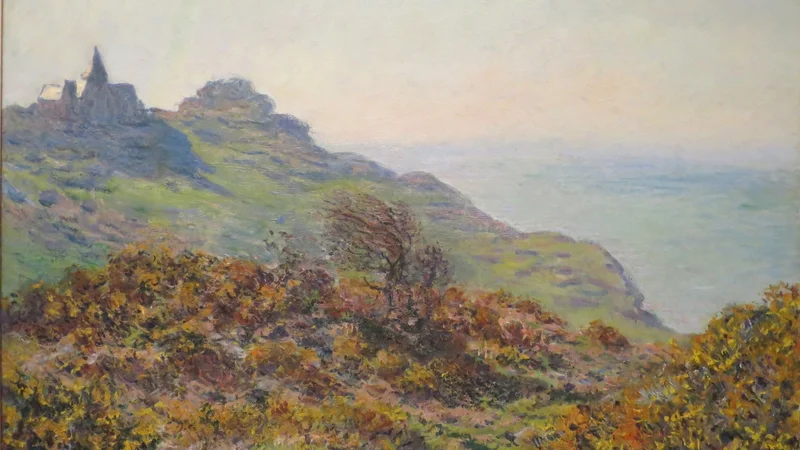 Claude Monet — The Church of Varengeville and the Gorge of Moutiers Pass