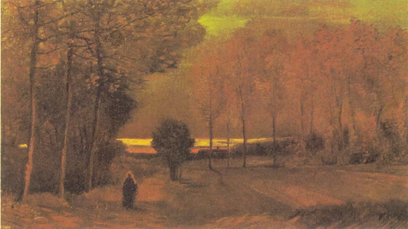 Vincent van Gogh — Autumn Landscape at Dusk