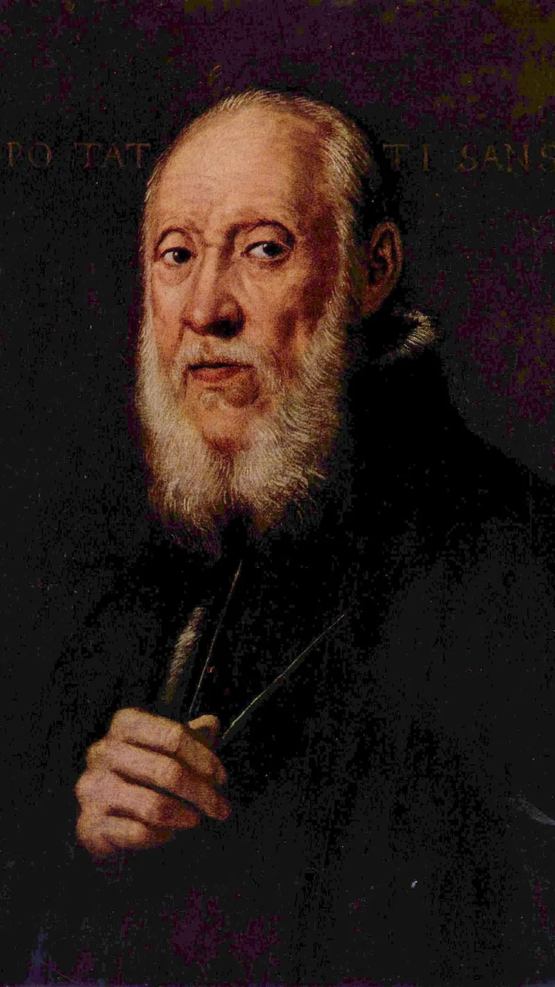 Jacopo Tintoretto — Portrait of the Sculptor Jacopo Sansovino