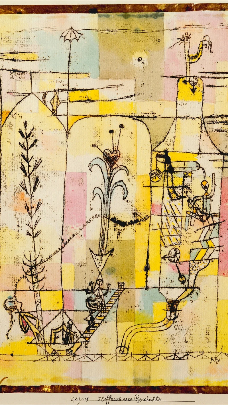 Paul Klee — Hoffmannesque Tale