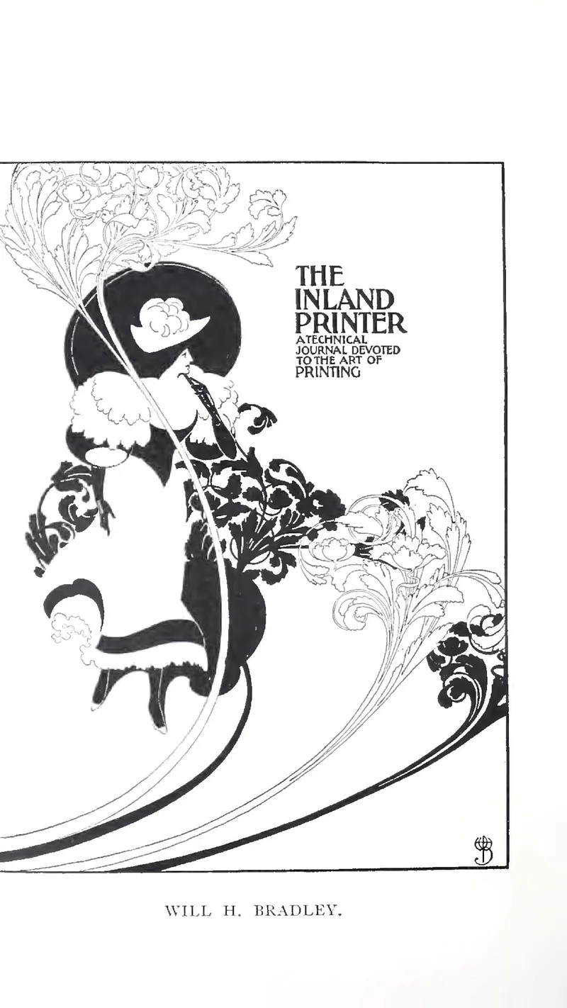 Will Bradley — The Inland Printer cover design