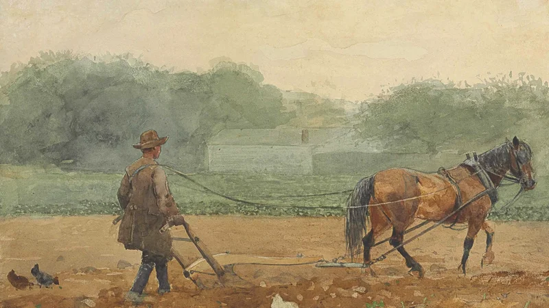 Winslow Homer — The Plowman
