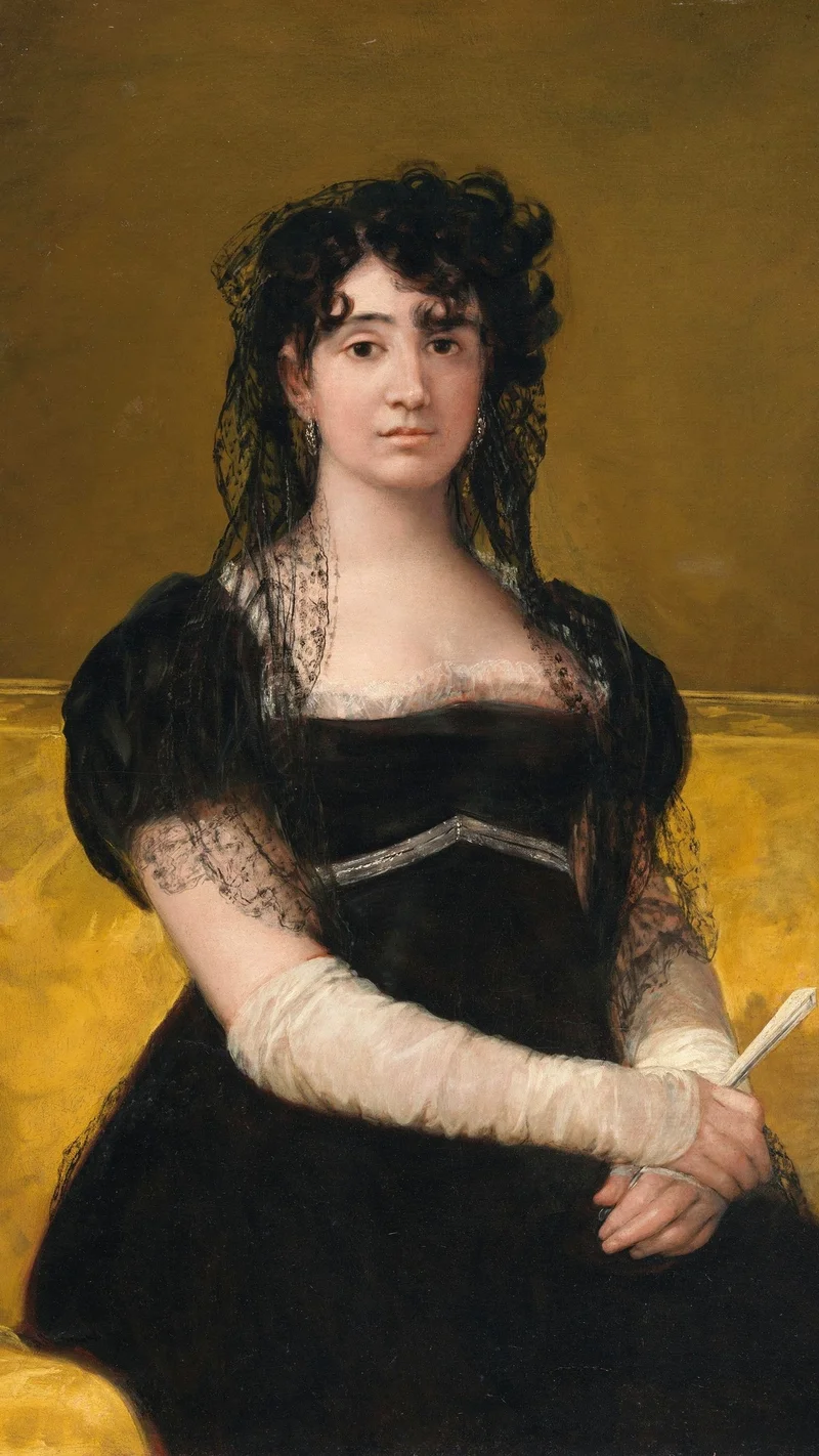 Francisco Goya — Portrait of Doña Antonia Zárate